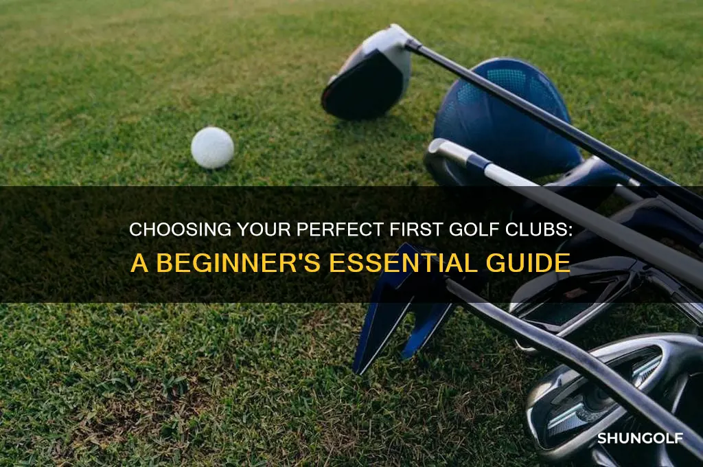 how to pick first set of golf clubs