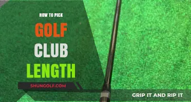 Choosing the Perfect Golf Club Length for Your Swing