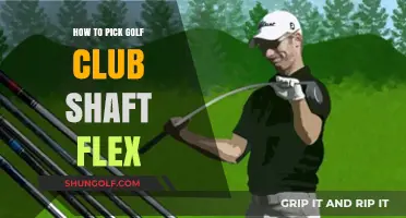 Mastering Your Swing: Choosing the Right Golf Club Shaft Flex