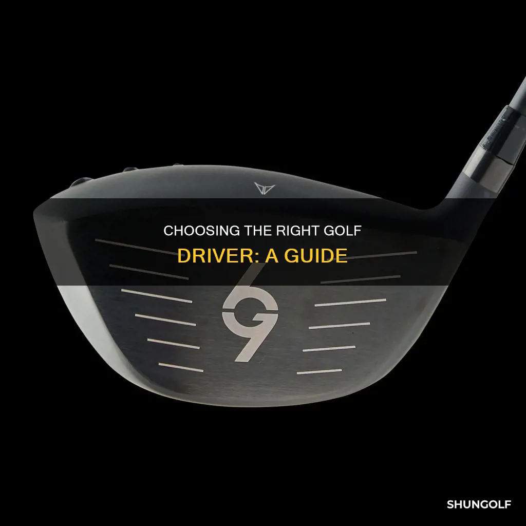 how to pick golf drivers