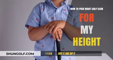 Choosing the Perfect Golf Club: Height-Based Guide for Optimal Play