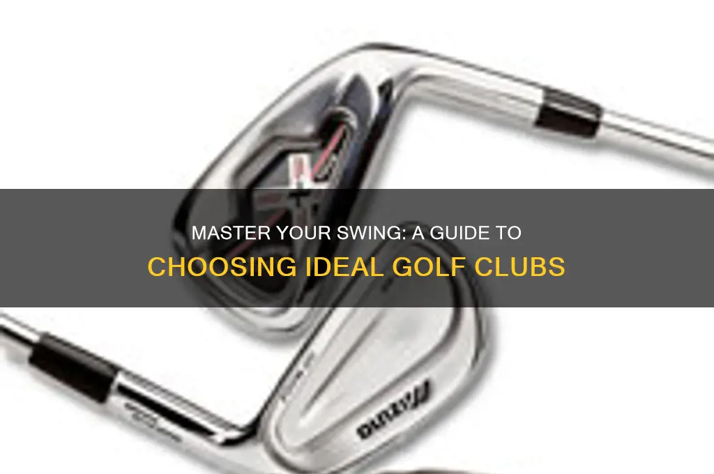 how to pick the perfect golf clubs