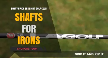 Choosing the Perfect Golf Club Shafts for Your Irons: A Guide