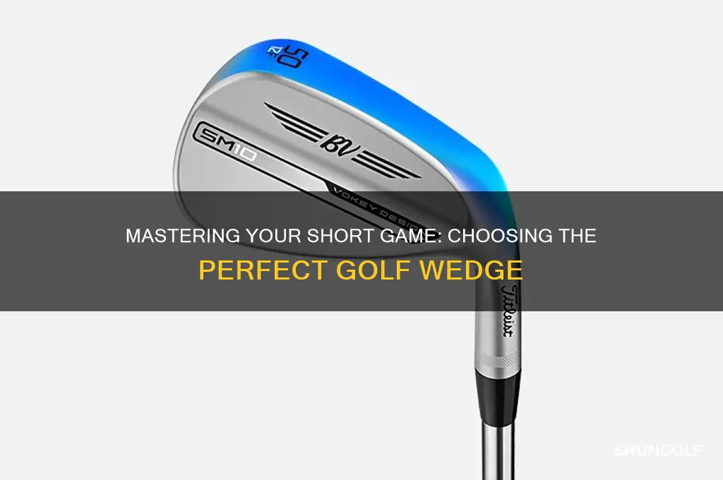 how to pick the right golf wedge