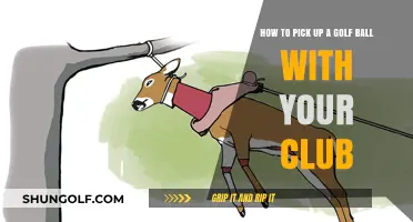 Mastering the Art of Picking Up Golf Balls with Your Club