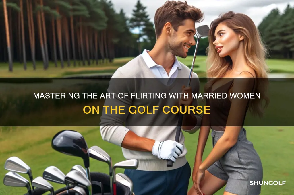 how to pick up a married woman at golf