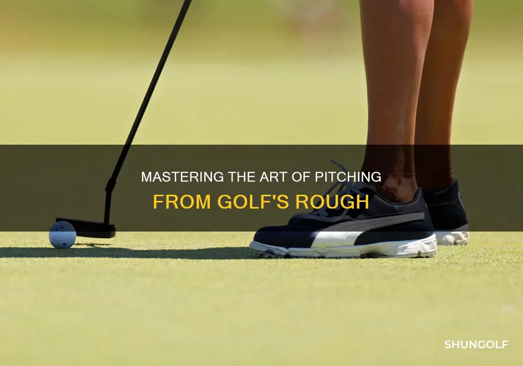 how to pitch golf rought