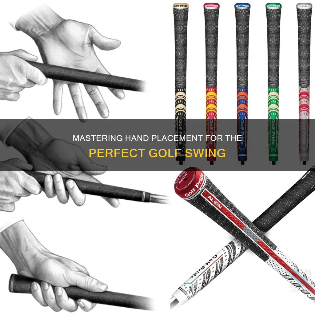 how to place hands while golfing