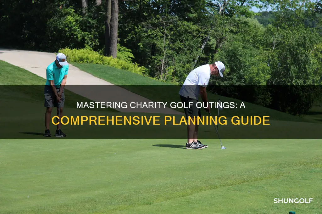 how to plan a charity golf outing