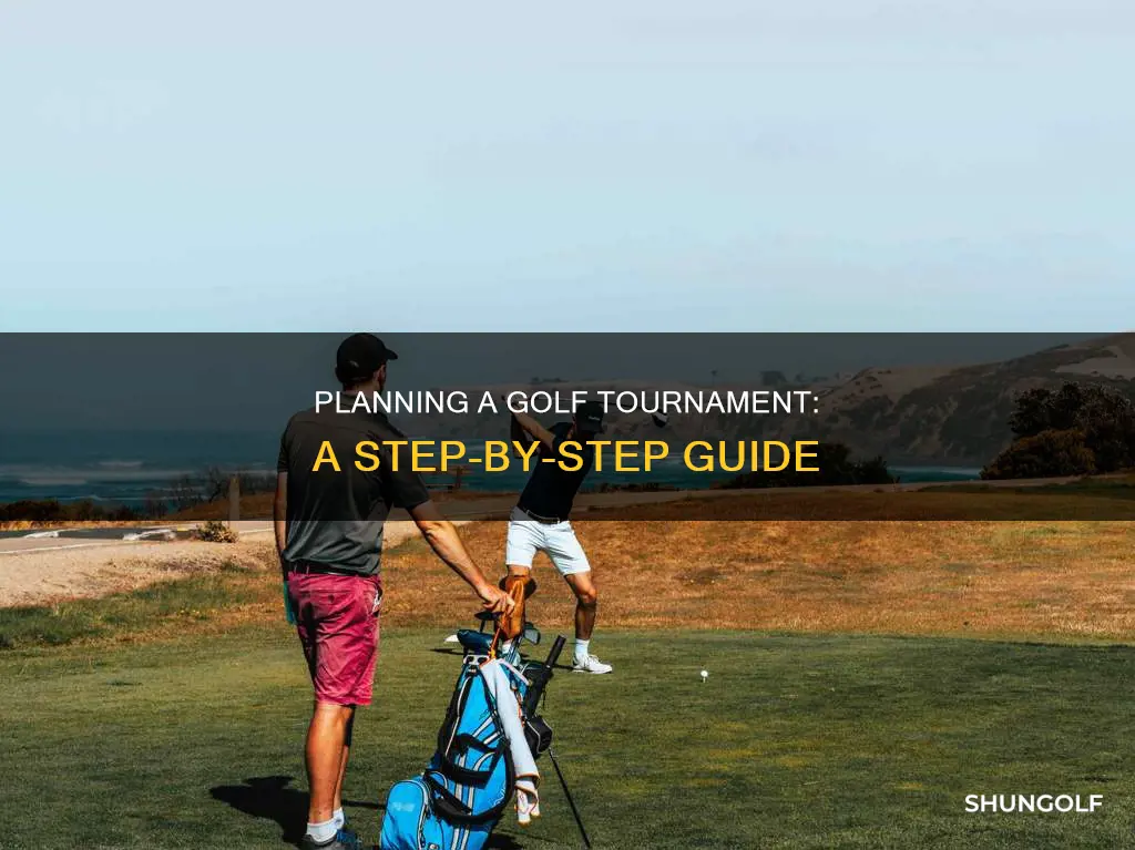 how to plan a golf ternament