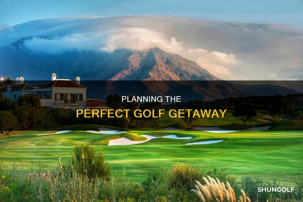 how to plan a golf trip