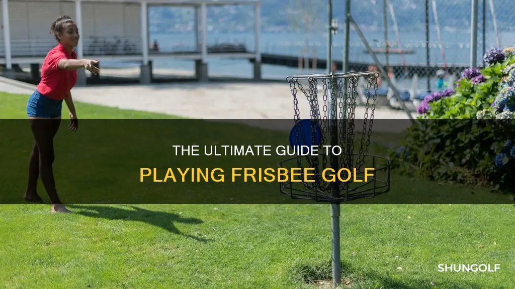 how to plau frisbee golf