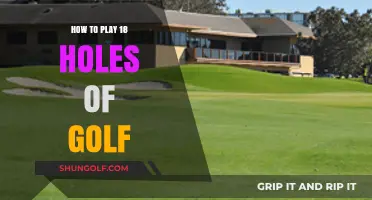 Mastering the Course: A Beginner's Guide to Playing 18 Holes of Golf
