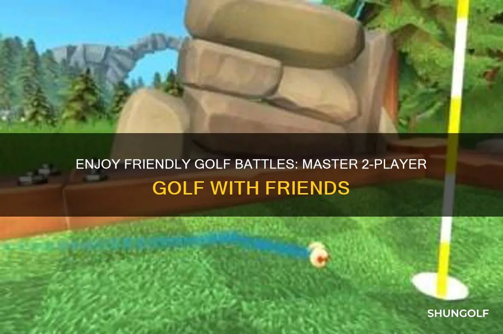 how to play 2 player golf with friends