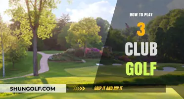 Mastering the 3-Club Golf Challenge: Tips and Strategies to Play