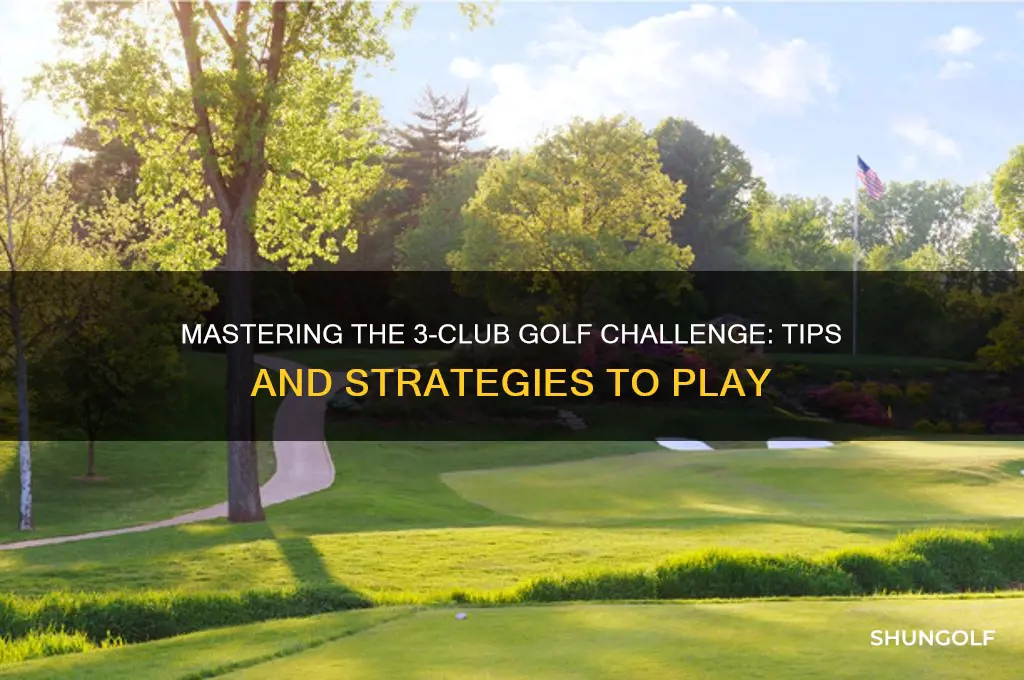 how to play 3 club golf