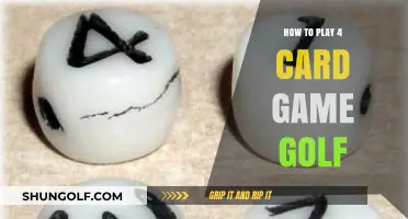 Mastering Golf Card Game: A Beginner's Guide to Playing with Four Cards