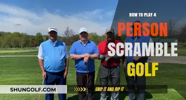 Mastering the 4-Person Scramble: Tips and Strategies for Golf Success