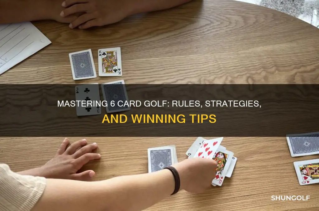 how to play 6 card golf