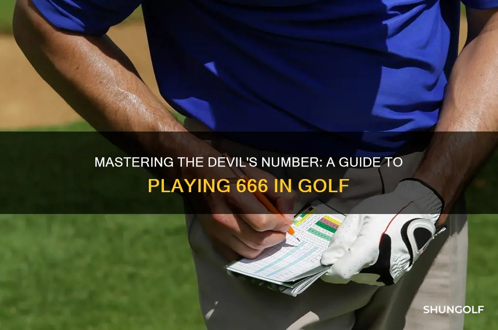 how to play 666 in golf