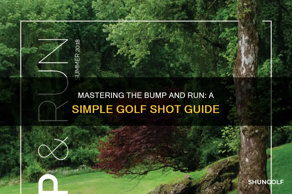how to play a bump and run golf shot