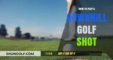 Mastering Downhill Golf Shots: Techniques for Precision and Control
