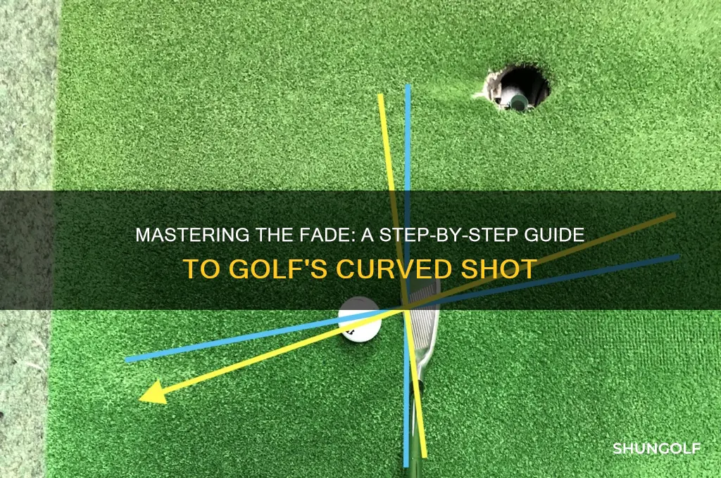 how to play a fade golf shot