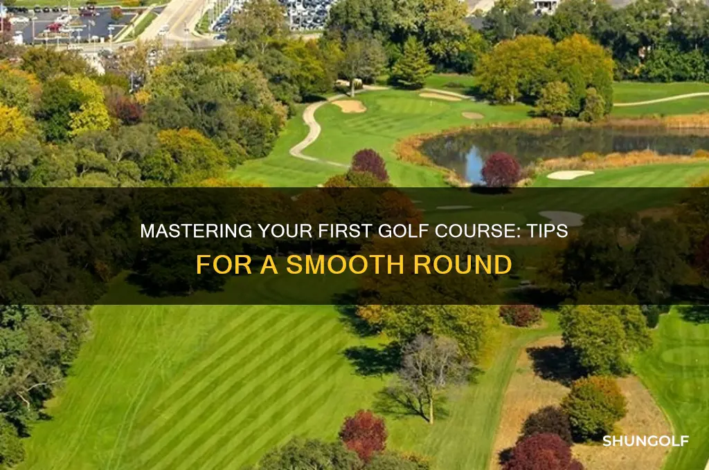 how to play a golf course for the first time