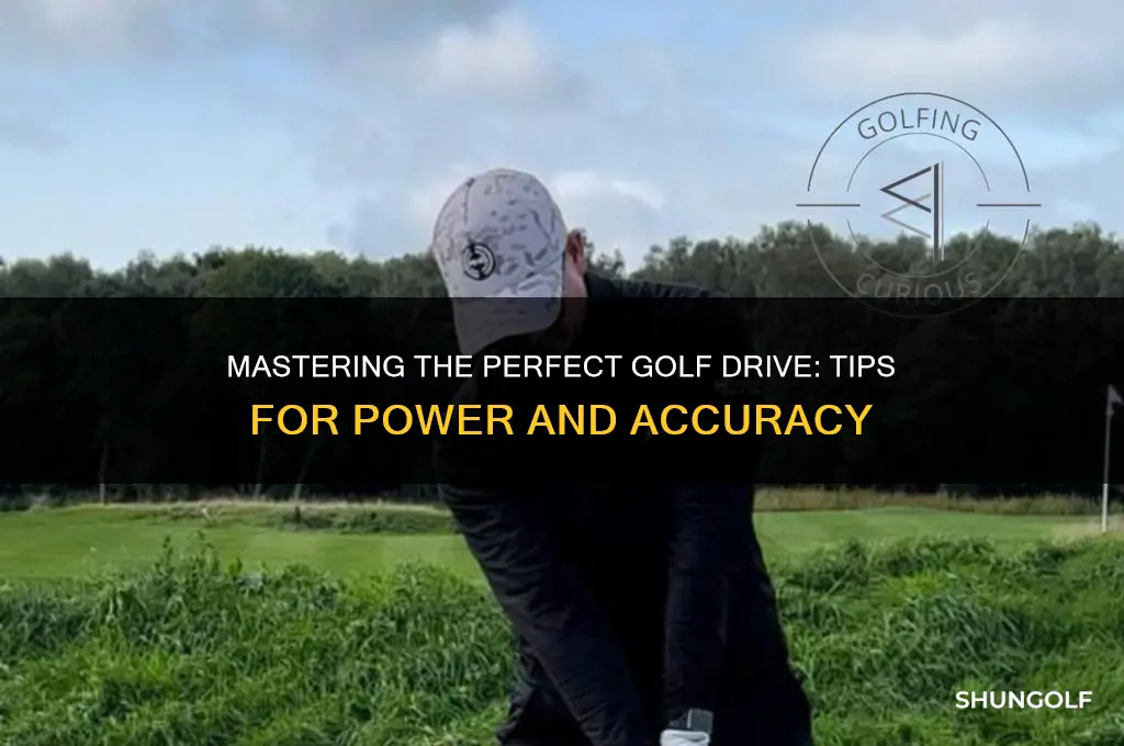 how to play a good golf drive