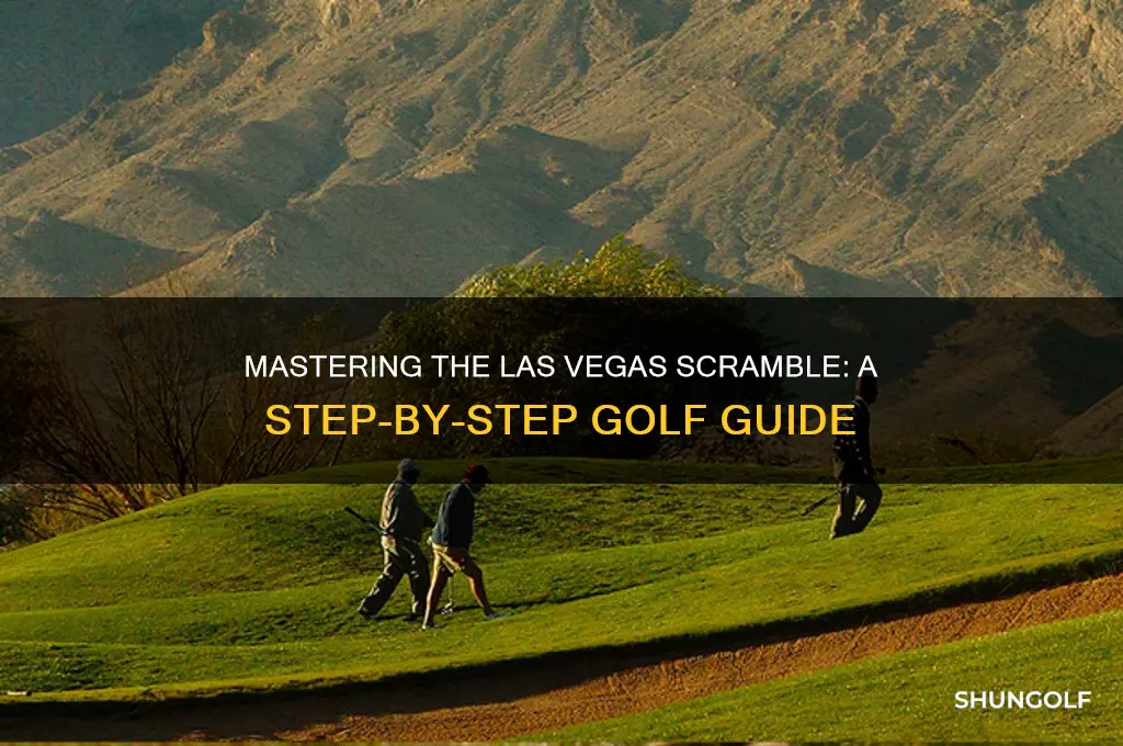 how to play a las vegas scramble in golf