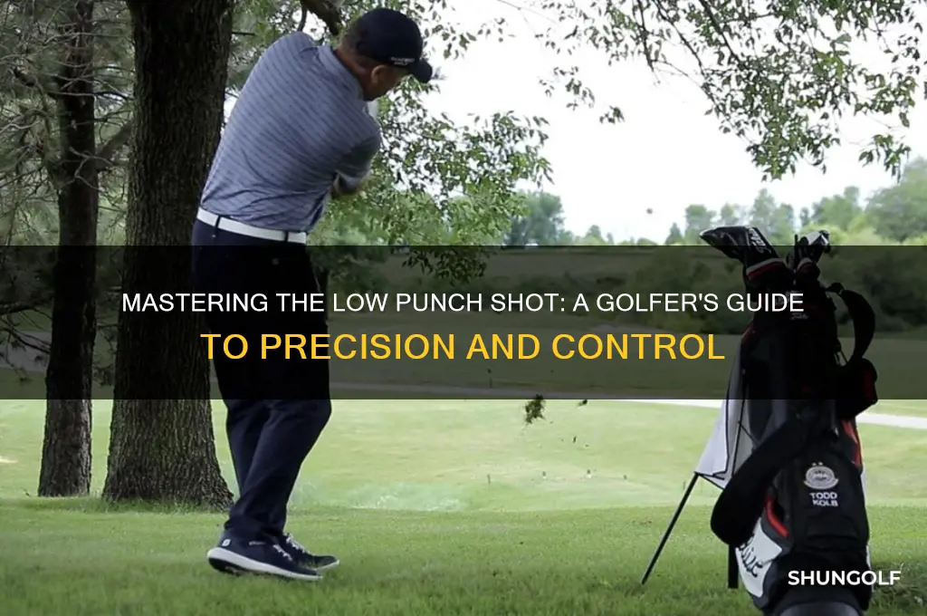 how to play a low punch golf shot