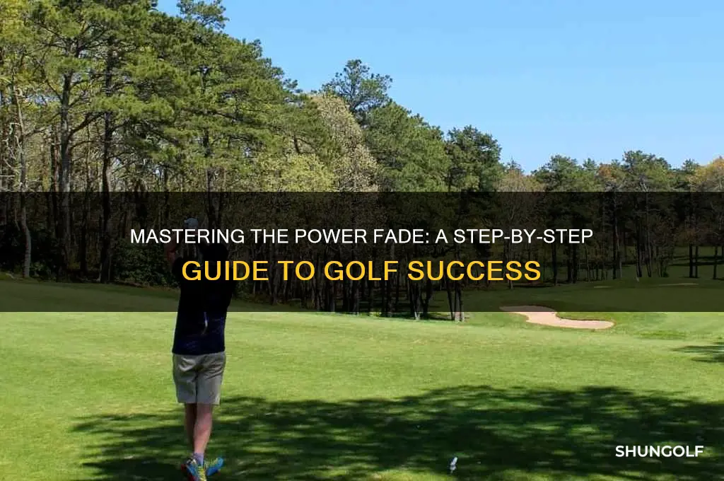 how to play a power fade in golf