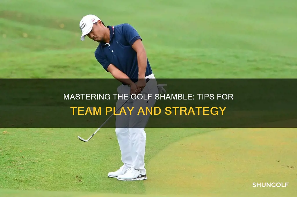 how to play a shamble in golf