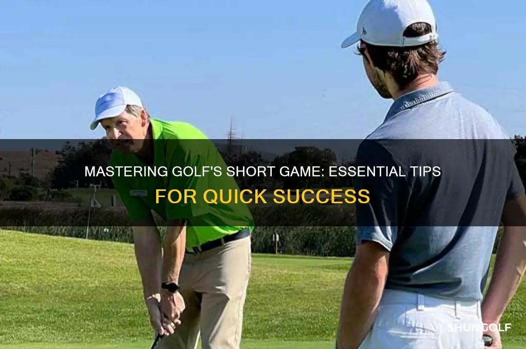 how to play a short game in golf