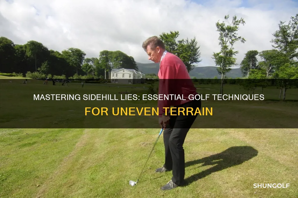 how to play a sidehill lie in golf