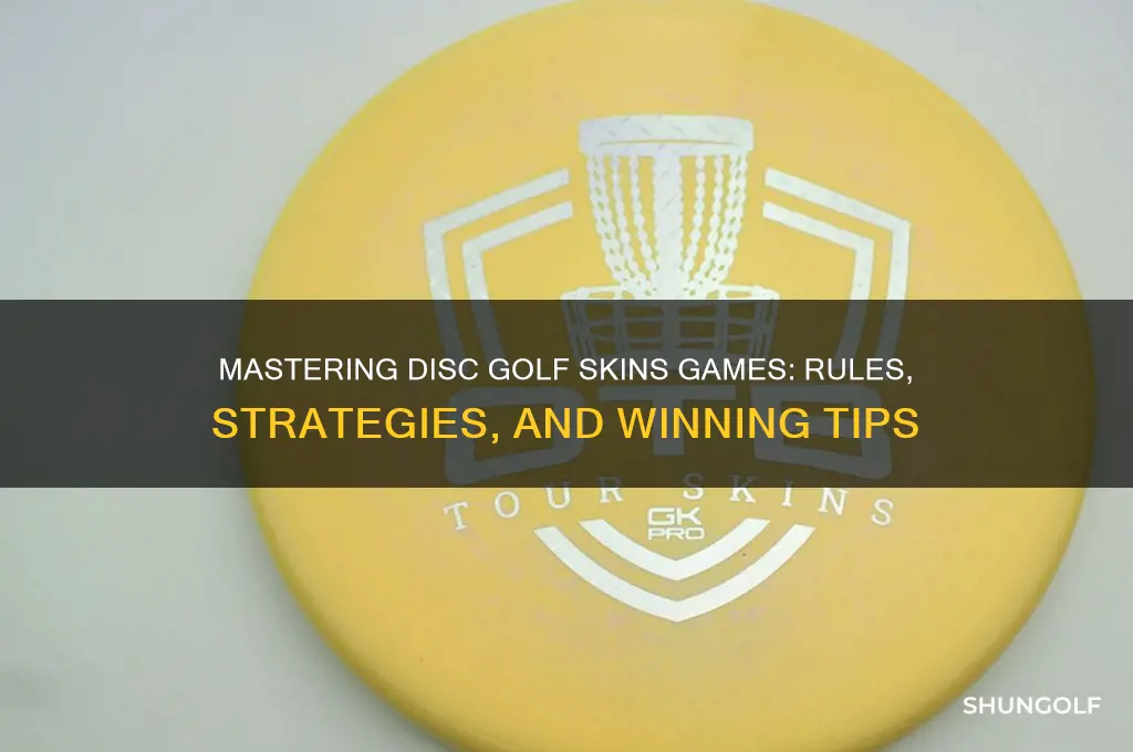 how to play a skins game in disc golf