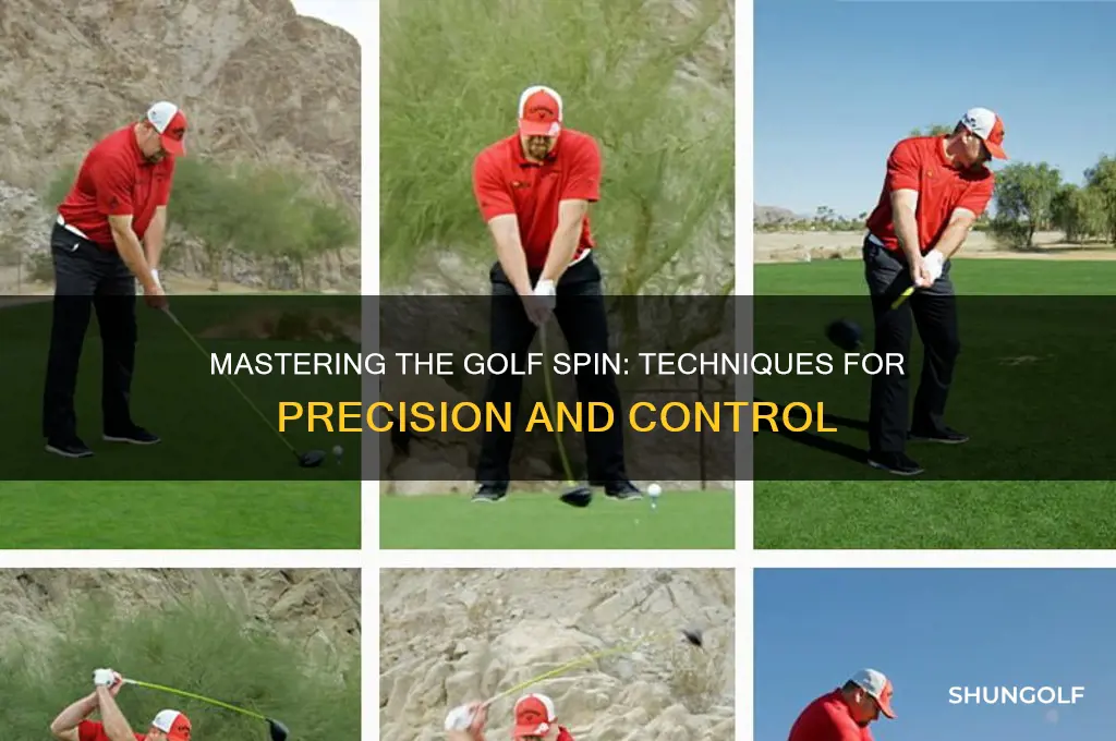 how to play a spin in golf