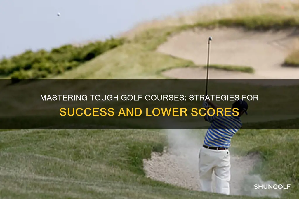 how to play a tough golf course