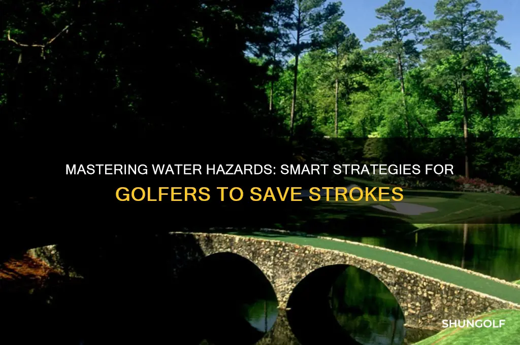 how to play a water hazard in golf