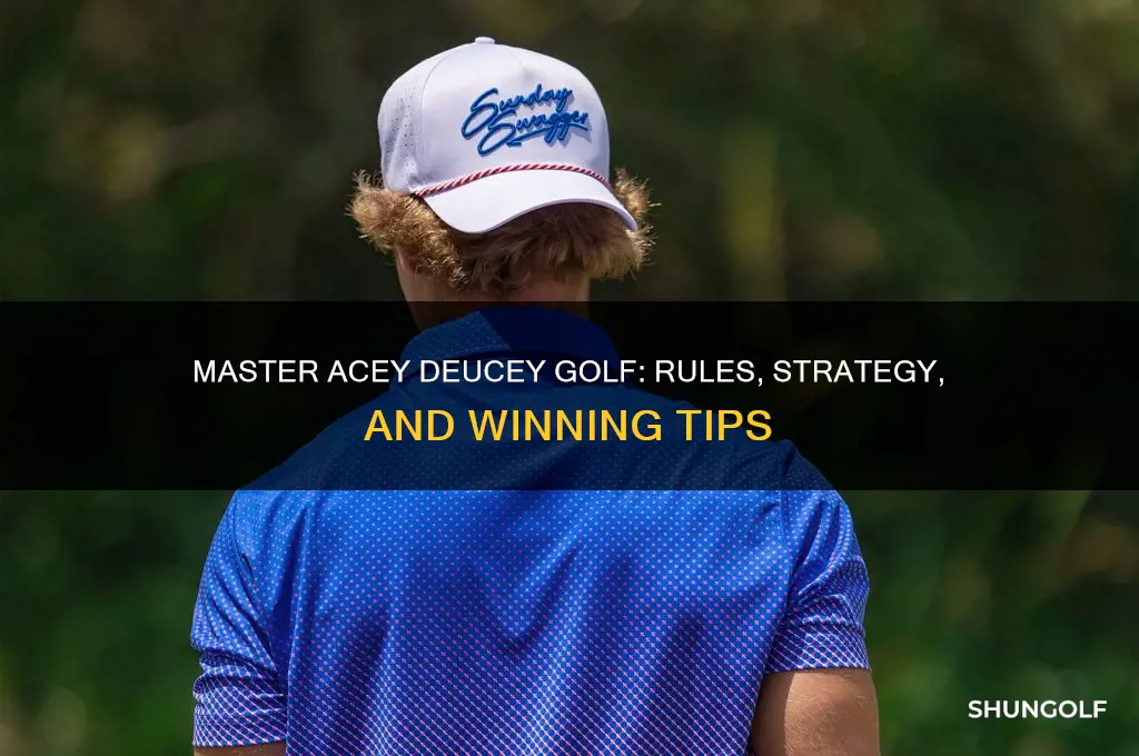 how to play acey deucey golf