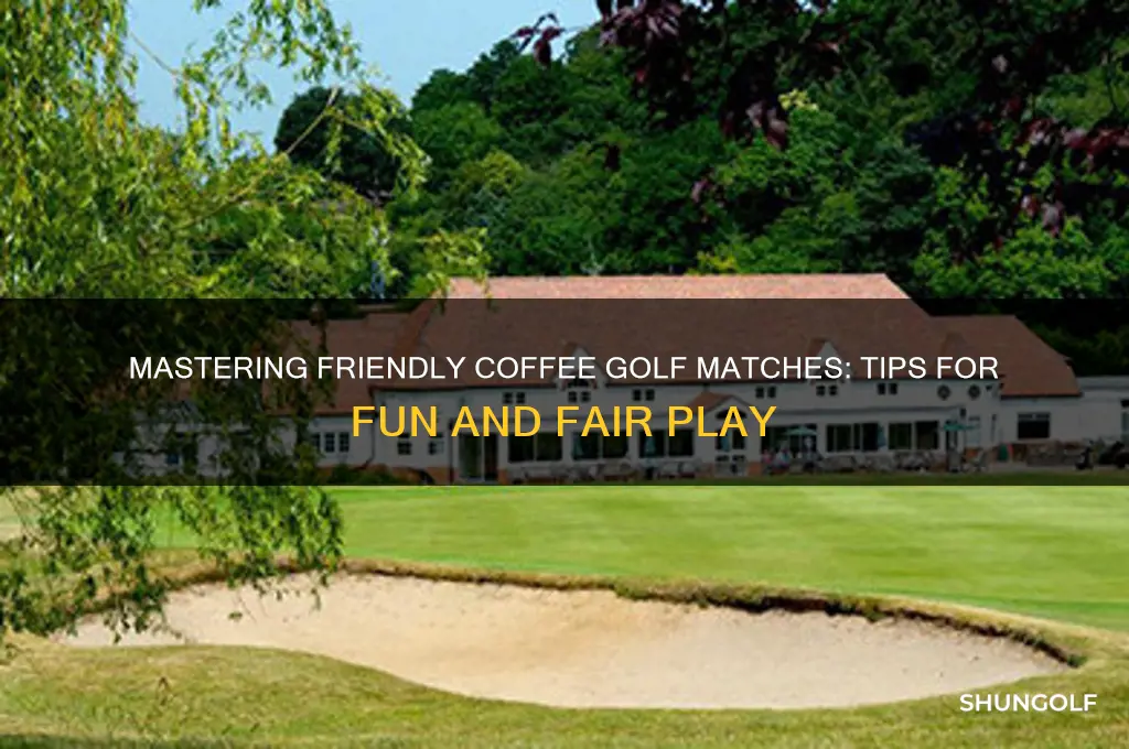 how to play against friends in coffee golf