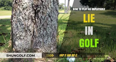 Mastering the Unplayable: Strategies for Tough Golf Lies