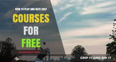Free Golf Course Play and Rating Tips for Enthusiasts