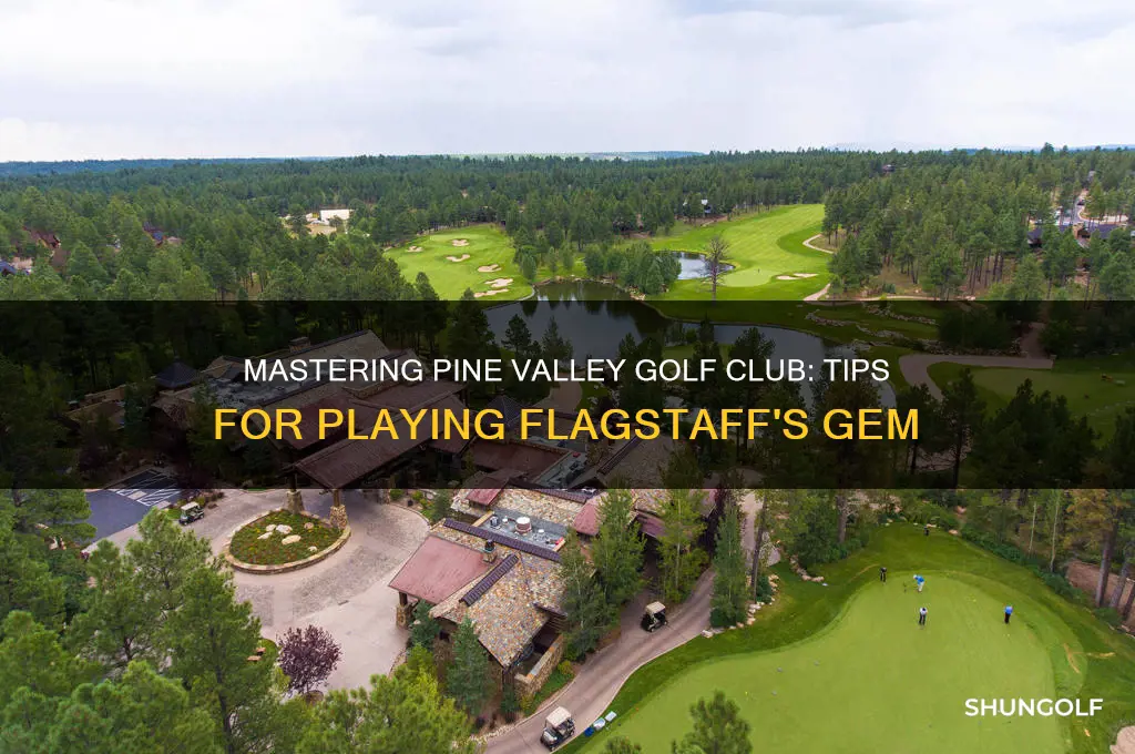 how to play at pine valley golf club flagstaff