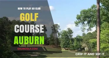Mastering Au Club Golf Course Auburn: Tips for a Winning Round