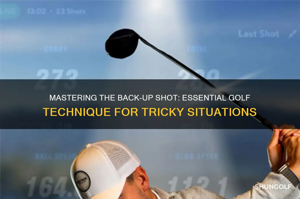 how to play back it up in golf