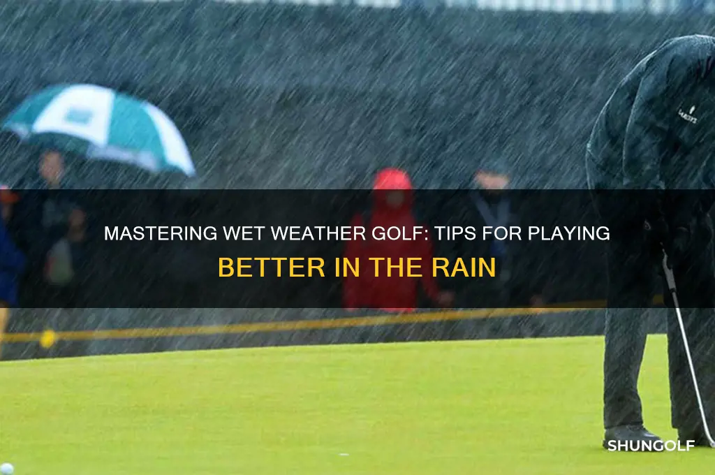 how to play better golf in the rain