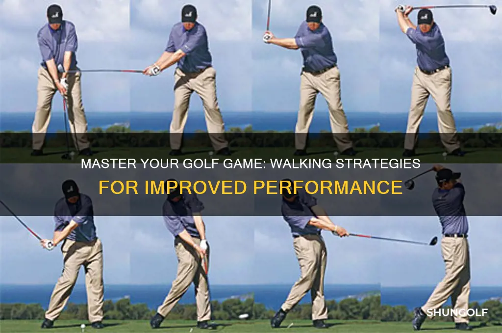 how to play better golf when walking