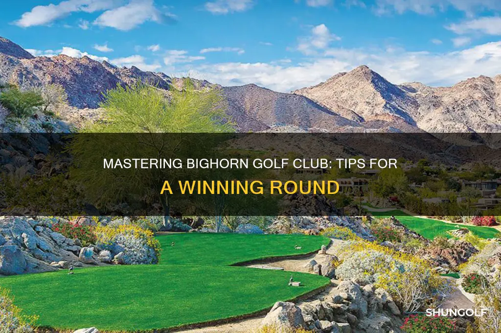 how to play bighorn golf club