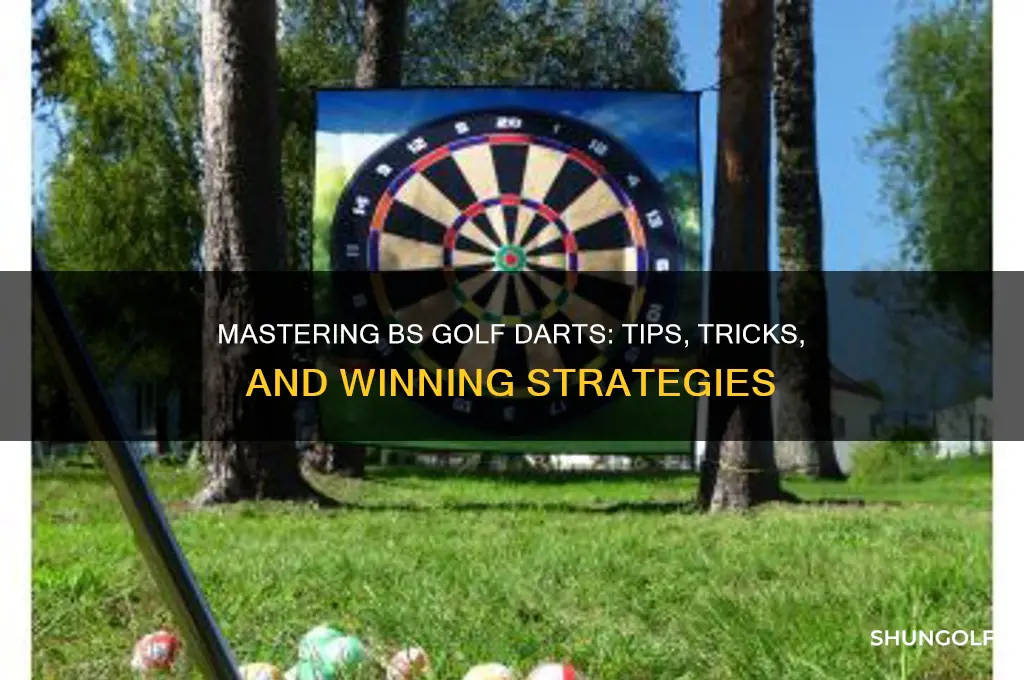 how to play bs golf darts